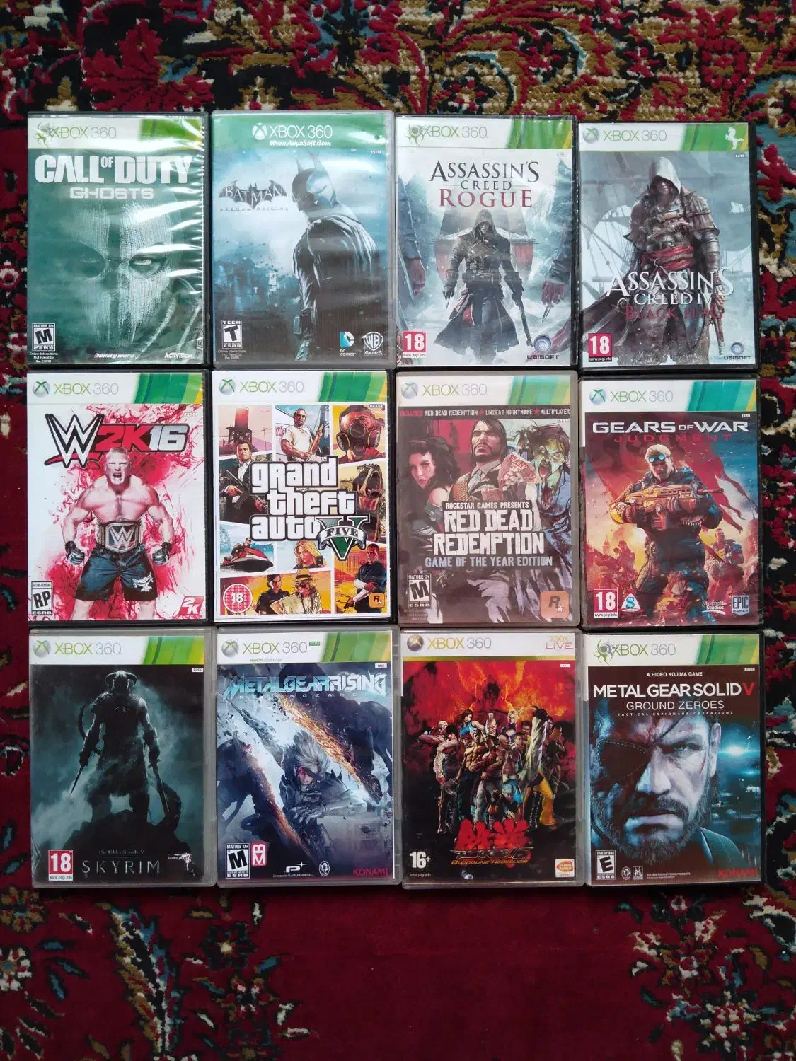 فروش بازی ایکس باکس 360|کنسول، بازی ویدئویی و آنلاین|شیروان (خراسان), |دیوار