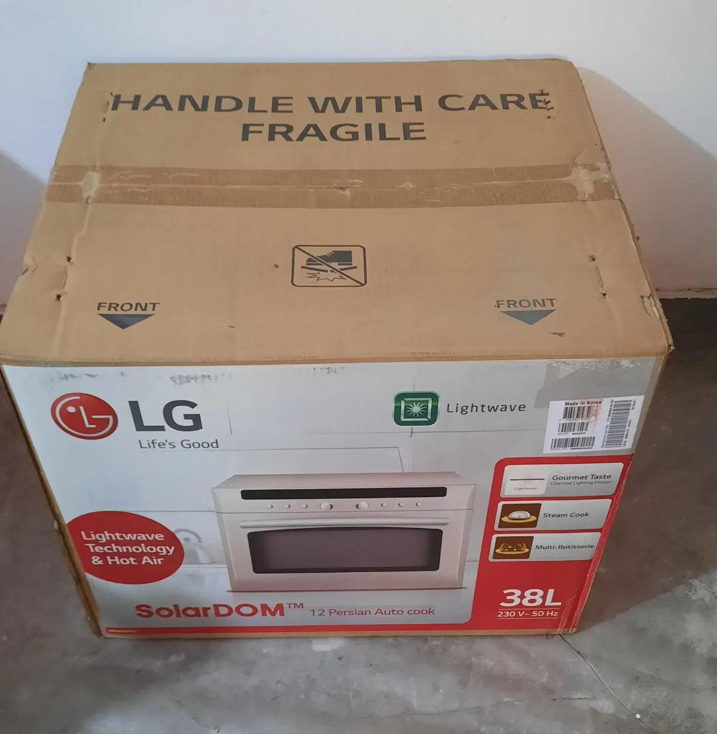 سولاردم ال جی اصل کره نو پلمپ|اجاق گاز و لوازم برقی پخت‌وپز|بابل, |دیوار