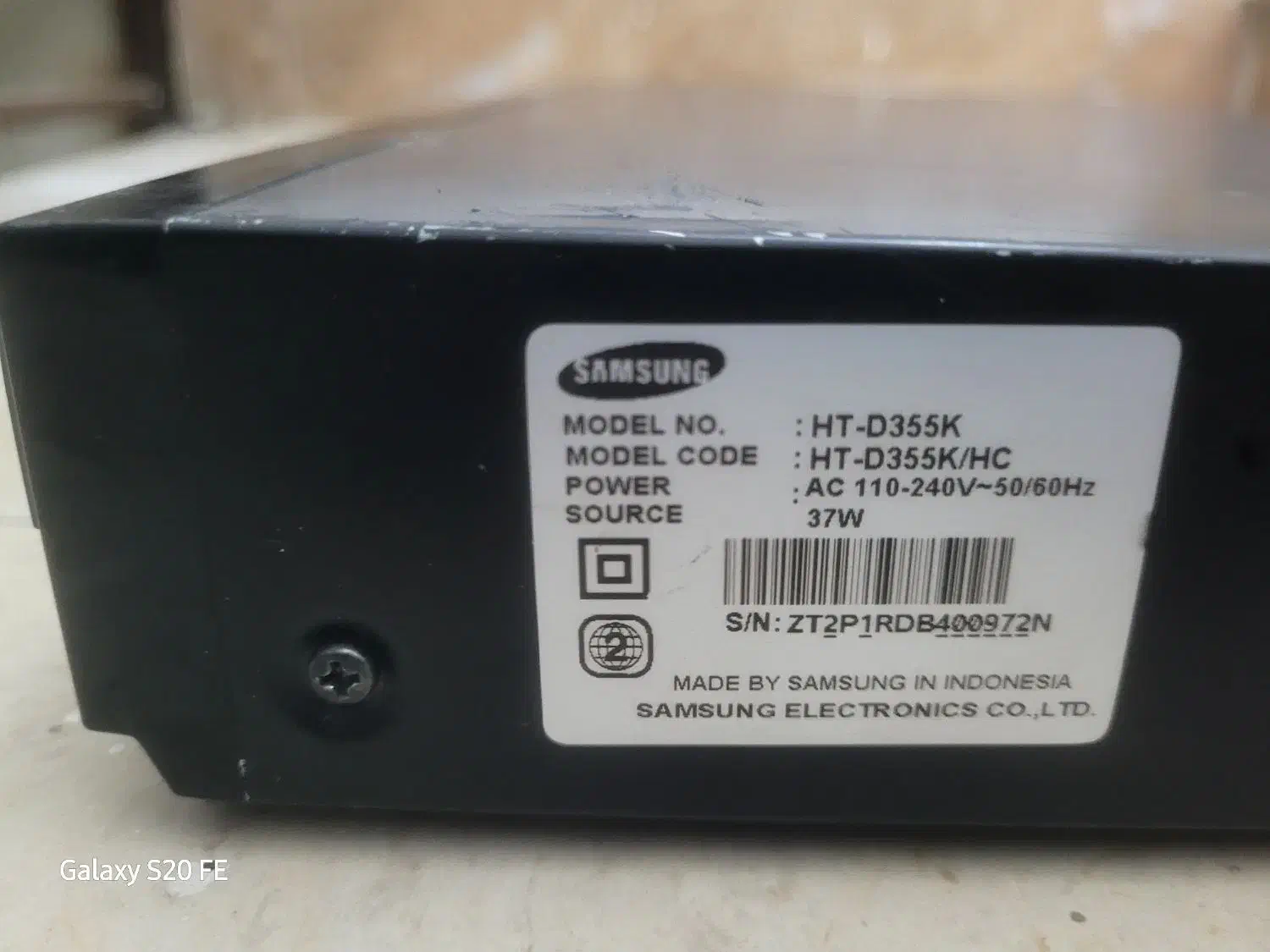 سینماخانگی سامسونگ بدون باند .بلوتوث دار|سیستم صوتی خانگی|لنگرود, |دیوار