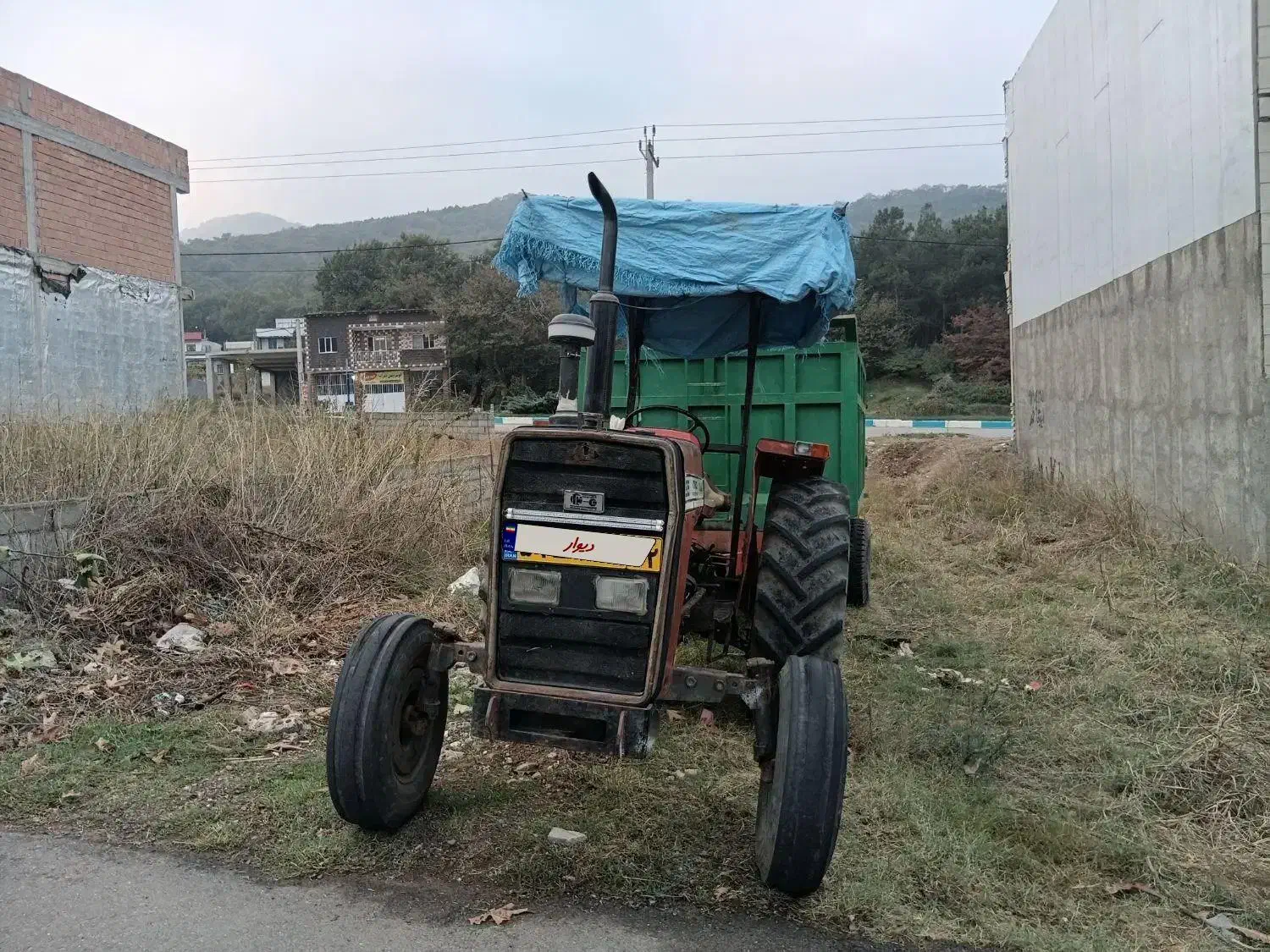 تراکتور ۷۱و تریلی آس آس|خودرو سنگین|نوده خاندوز, |دیوار