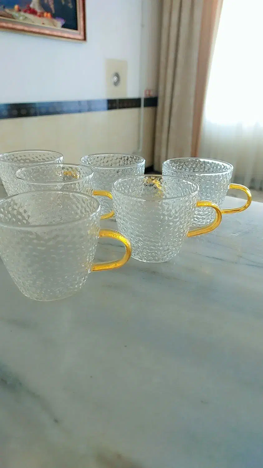 استکان یخی بدونه استفاده|ظروف سرو و پذیرایی|جوانرود, |دیوار