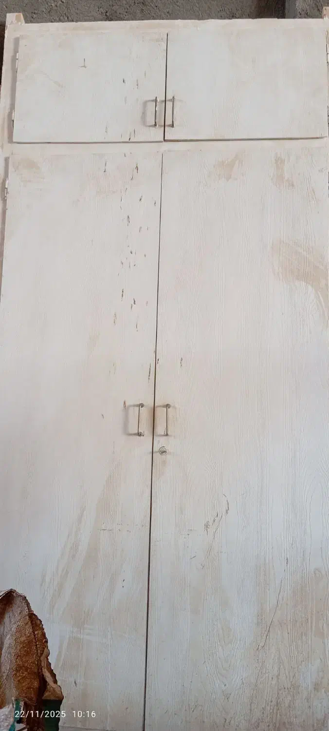 کمد دیواری سفید سالم درحد|جاکفشی، کمد، دراور|قنوات, |دیوار