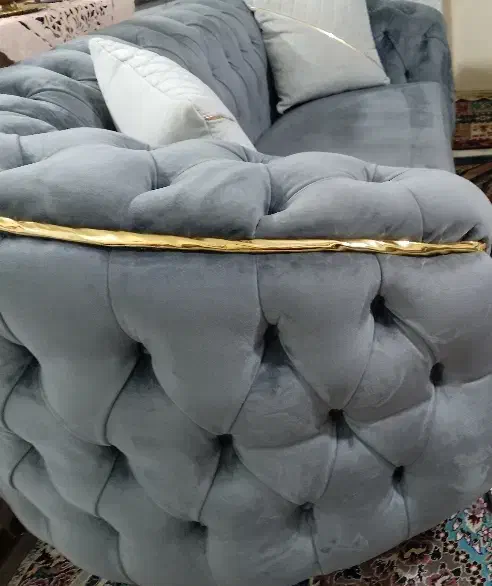 مبل چستر 8نفره با جلو مبلی سنگی قیمت 35|مبلمان خانگی و میز عسلی|کاشمر, |دیوار