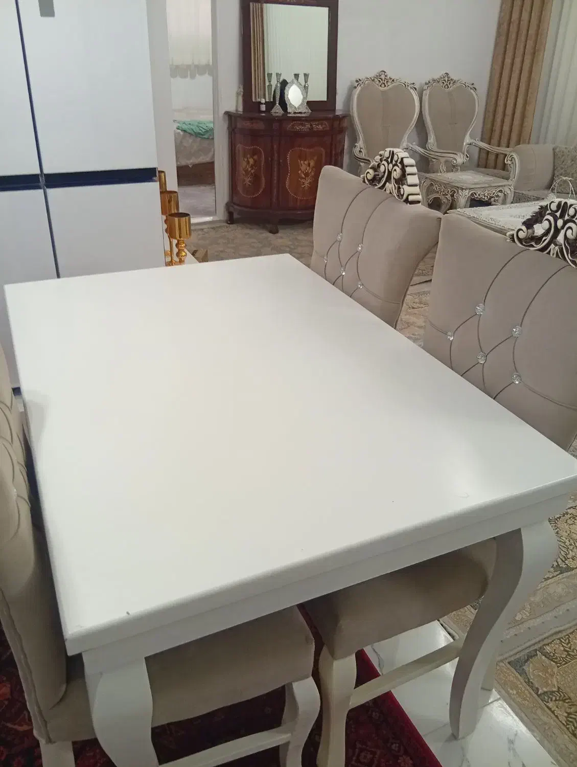 میز غذا خوری 4نفره|میز و صندلی غذاخوری|زنجان, |دیوار