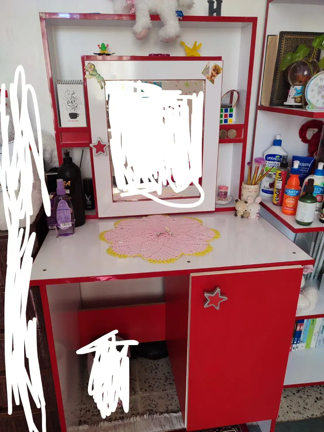 ست تخت کمد و میز|تخت و سرویس خواب|دوگنبدان, |دیوار