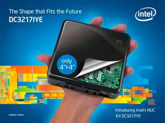 کامپیوتر کوچک اینتل NUC DC53427HYE|رایانه رومیزی|اصفهان, باغ نگاره|دیوار