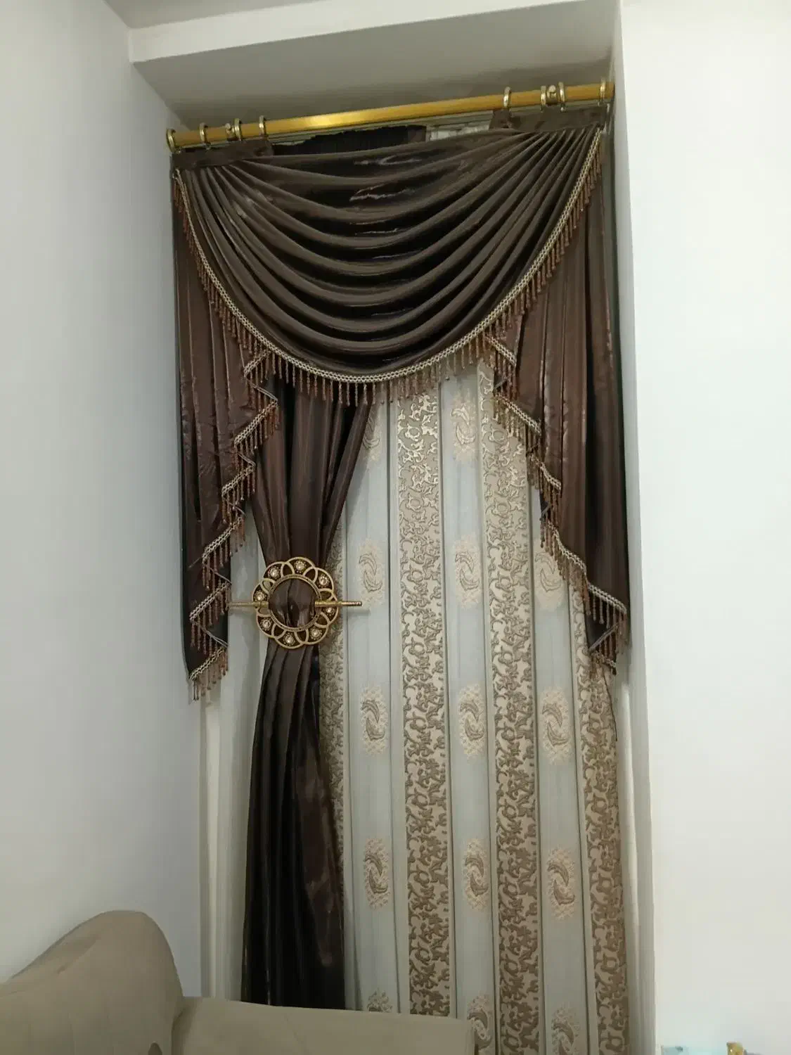 پرده|پرده، رانر، رومیزی|سمنان, |دیوار