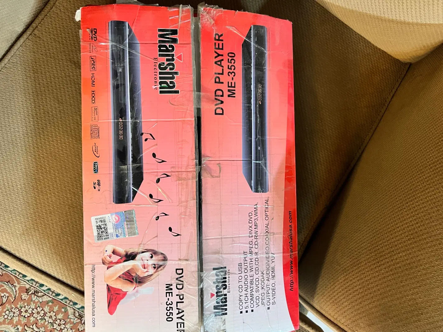 Dvdمارشال|پخش‌کننده DVD و ویدیو|اصفهان, کوی ولی عصر|دیوار