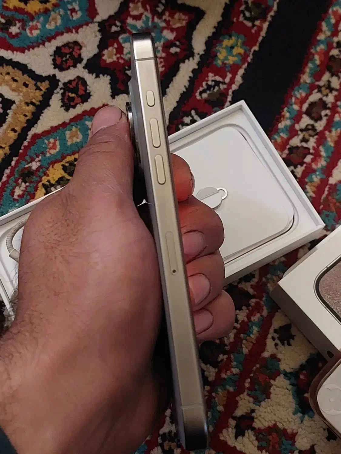 iPhone 15 promax zaa 256 ریجستری شده باتری ۹۸|موبایل|اهواز, کوی آزادی|دیوار