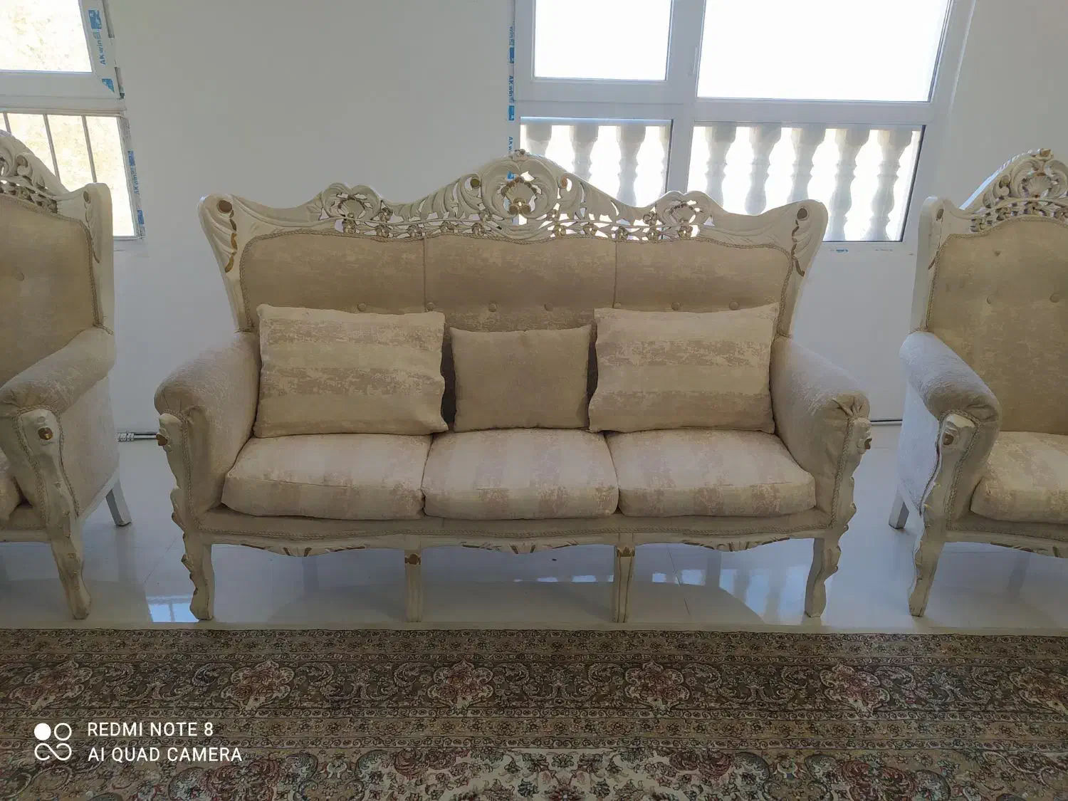 مبلمان استیل سلطنتی|مبلمان خانگی و میز عسلی|مشهد, امیریه|دیوار