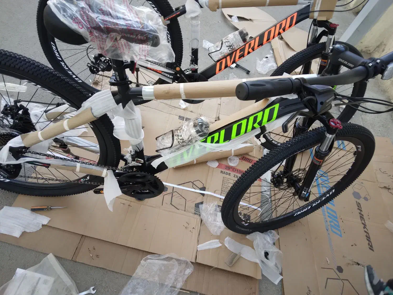 دوچرخه حرفه ای اورلورد  آلمینیوم فروش ویژه|دوچرخه، اسکیت، اسکوتر|اصفهان, باتون|دیوار