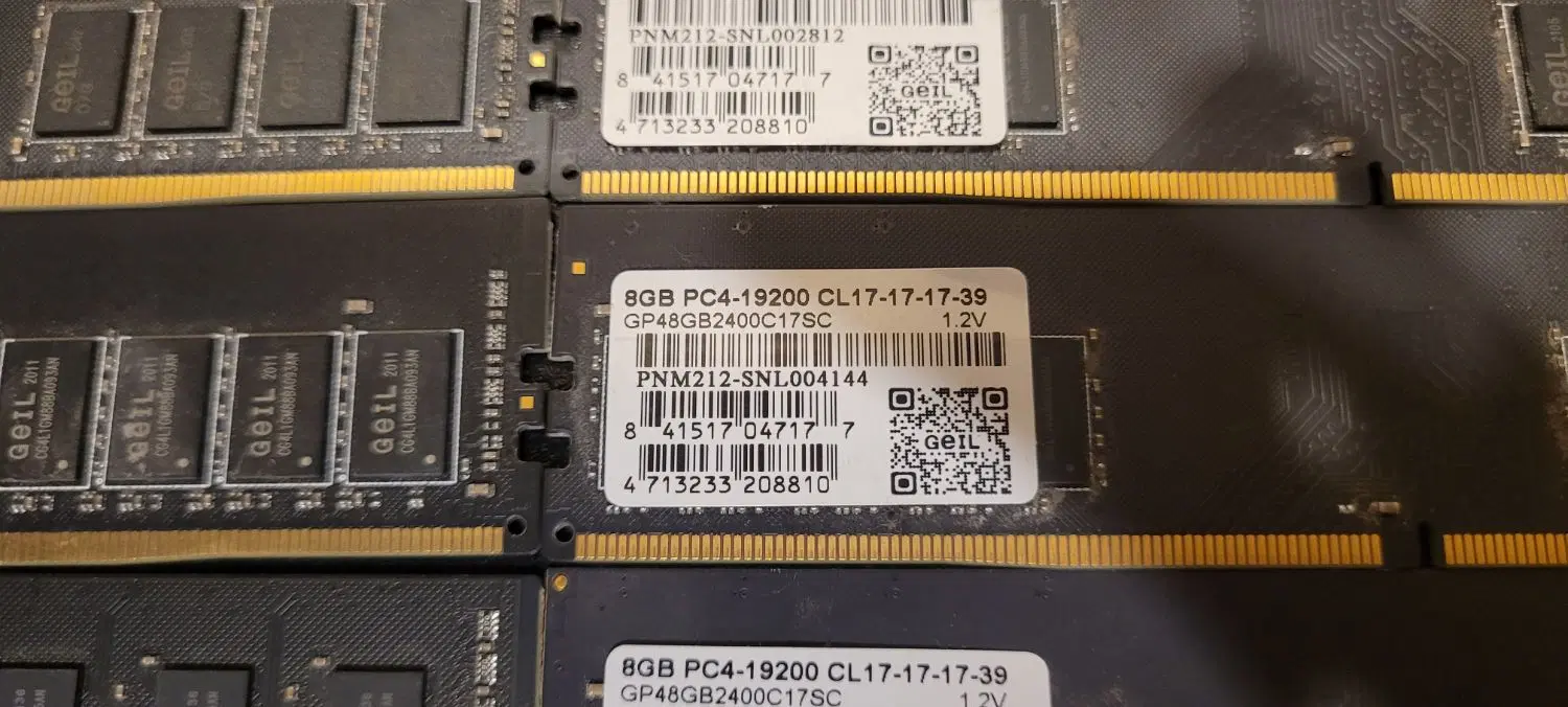 رم ۸ گیگ ddr4 ژل|قطعات و لوازم جانبی رایانه|تهران, جنت‌آباد شمالی|دیوار