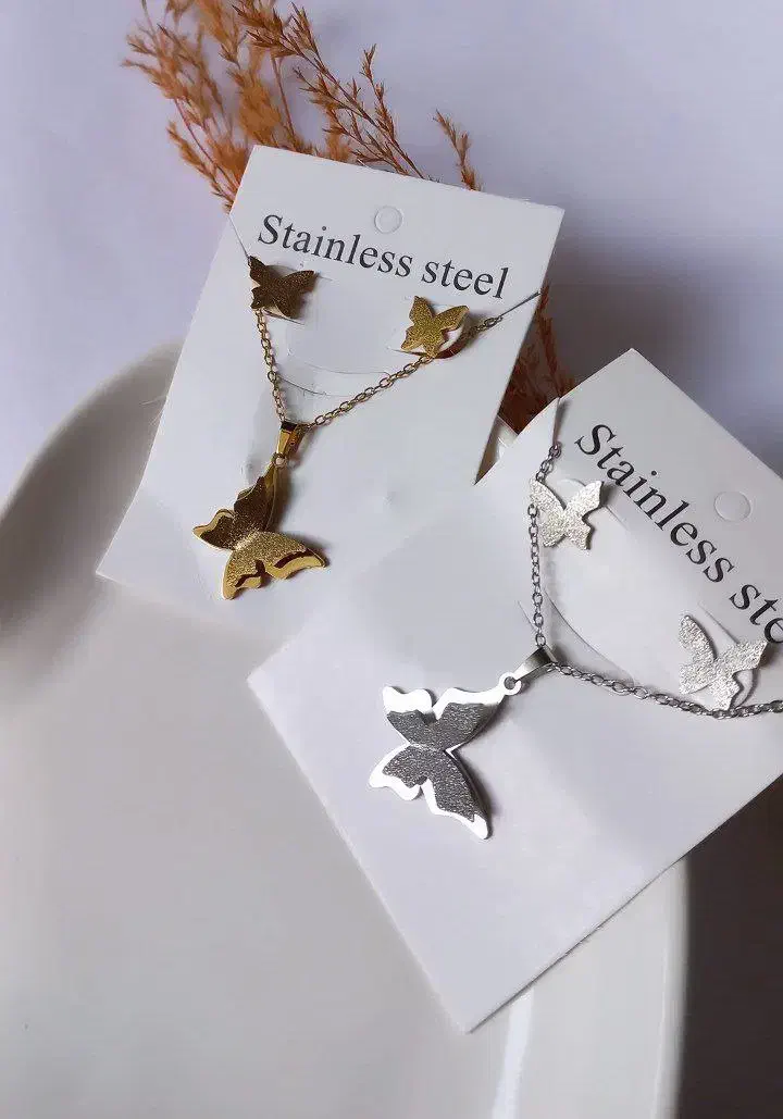 نیم ست های زنانه استیل رنگ ثابت بمناسبت روز مادر|بدلیجات|شاهینشهر, فردوسی|دیوار