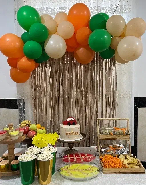 ریسه بادکنک آماده برای تولد ، نصف قیمت|اسباب‌بازی بچه|آزادشهر, |دیوار