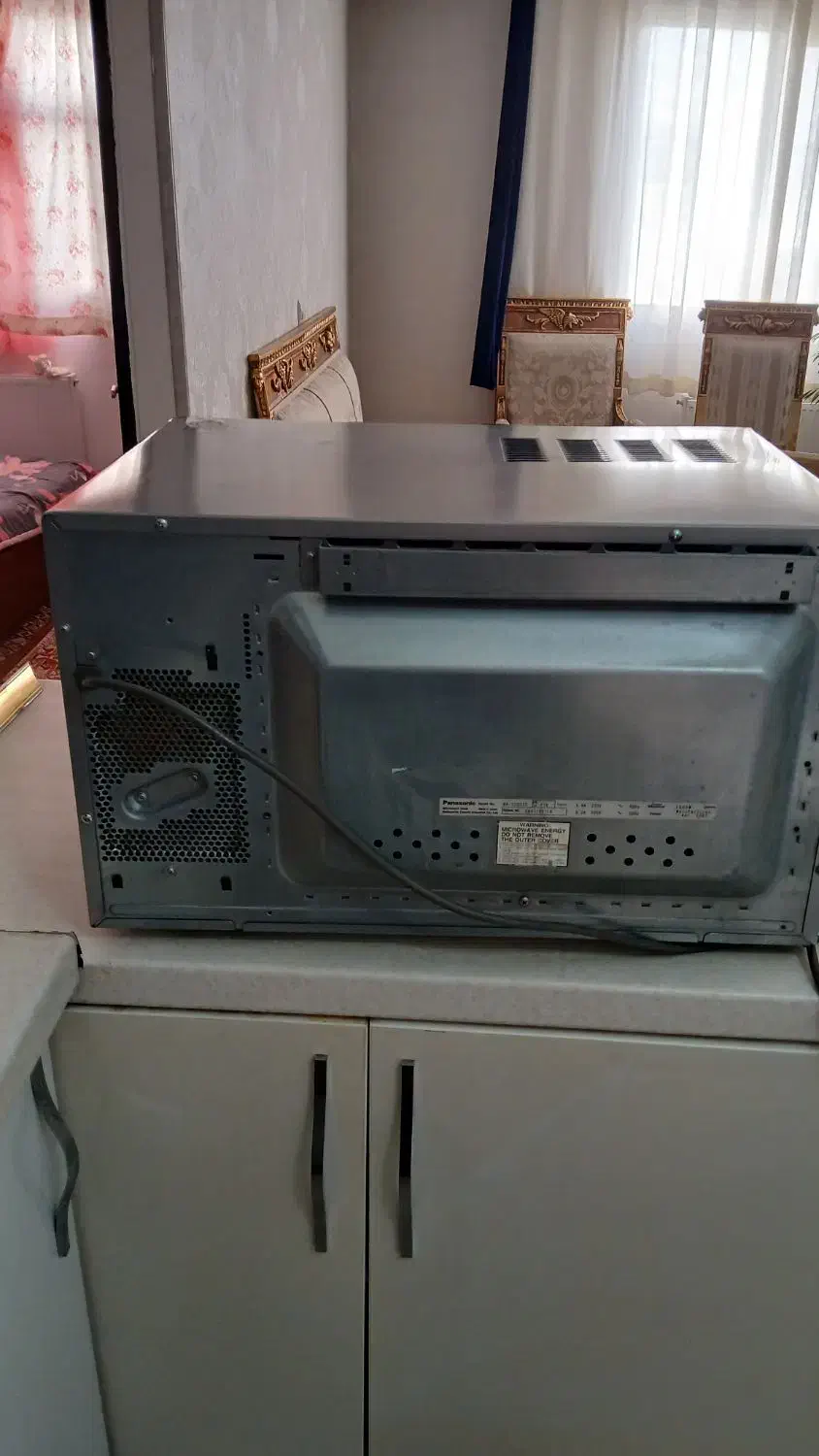 مایکرویو پاناسونیک اصل ژاپن ۴۲ سیلور|اجاق گاز و لوازم برقی پختوپز|پردیس, فاز ۹|دیوار