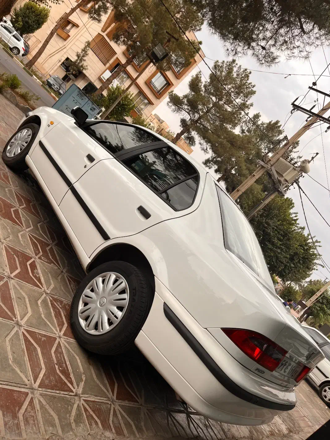 سمندlx مدل۹۳ سفید|خودرو سواری و وانت|دلیجان, |دیوار