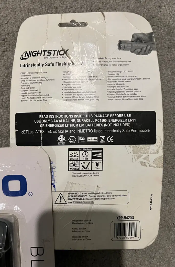 چراغ قوه nightstick|کوهنوردی و کمپینگ|تهران, اقدسیه|دیوار