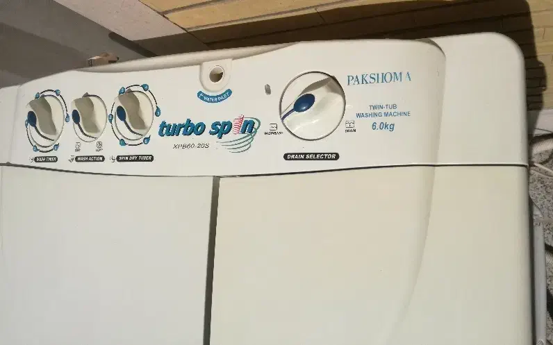 لباسشویی دوقلو پاکشوما6کیلویی|ماشین لباسشویی و خشک‌کن لباس|شاهین‌شهر, مخابرات (شهید بهشتی)|دیوار