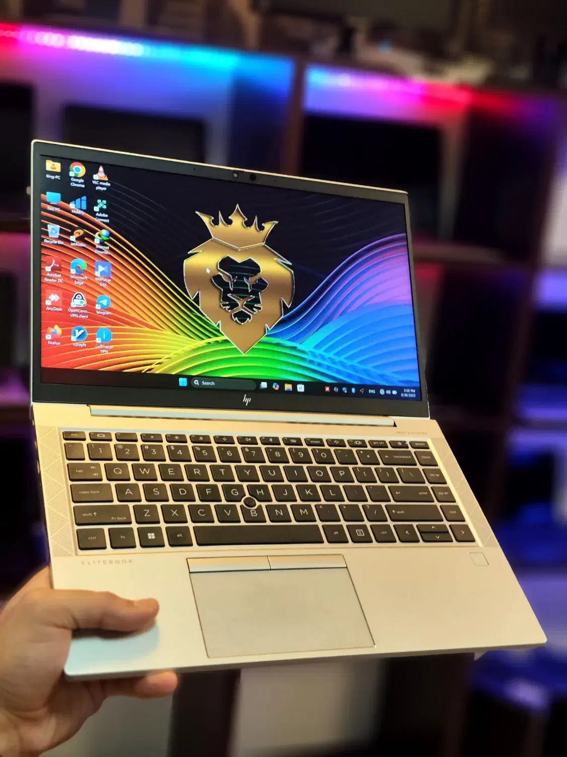 HP لوکس فلزی 12 هسته Ryzen 5 قویتر از i7 نسل 12|رایانه همراه|تهران, میدان ولیعصر|دیوار