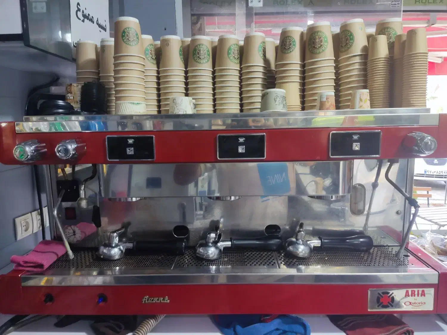 اسپرسو ساز آستوریا پراتیک|کافیشاپ و رستوران|شیراز, سیلو|دیوار