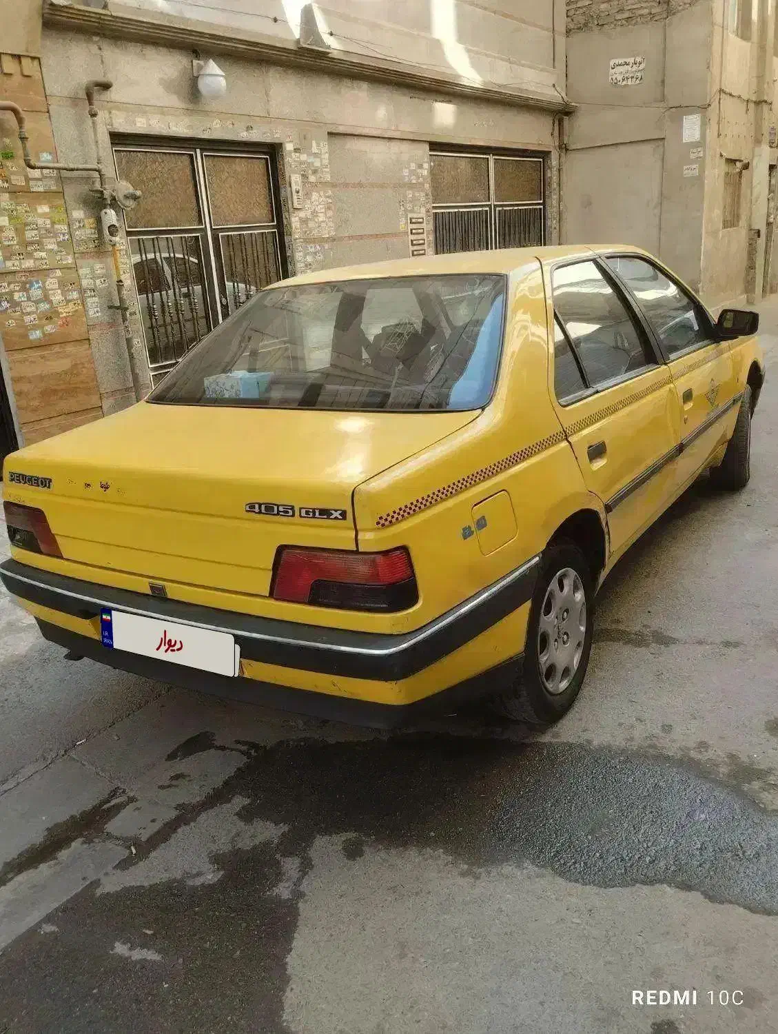 تاکسی سازمانی گردشی 89 دوگانه سوز|خودرو سواری و وانت|تهران, هلال احمر|دیوار