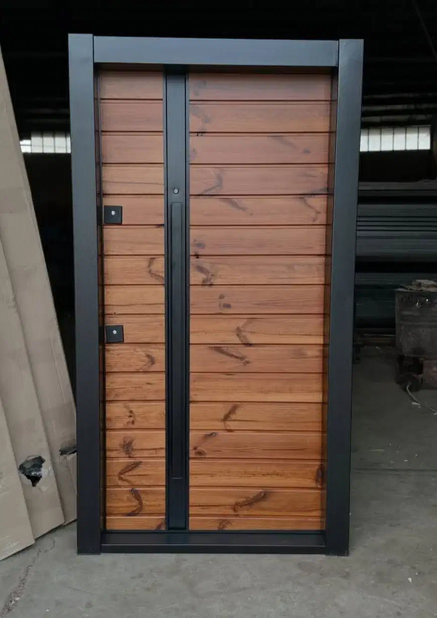 درب ضد سرقت دو لنگه پنجره upvc دوجداره،نرده کدP021|مصالح و تجهیزات ساختمان|چمستان, |دیوار