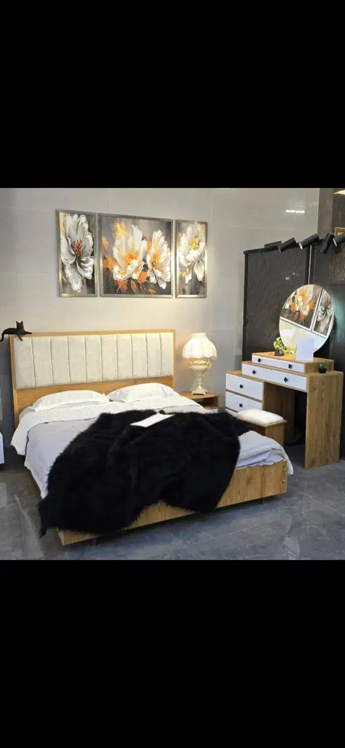 تخت دو نفره نو|تخت و سرویس خواب|اصفهان, باغ زیار|دیوار