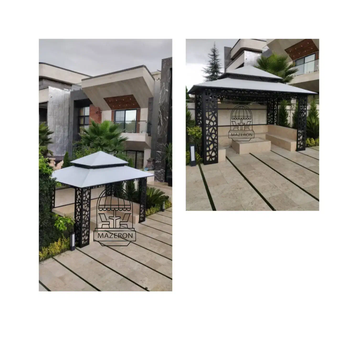 آلاچیق لوکس و مدرن با طراحی اختصاصی (مازرون)|خدمات پیشه و مهارت|آمل, |دیوار