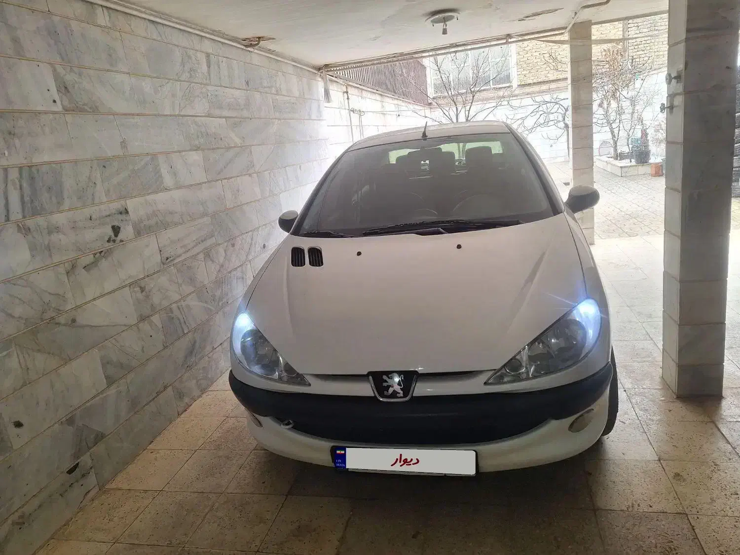 206 sd v8 مدل95|خودرو سواری و وانت|قزوین, |دیوار