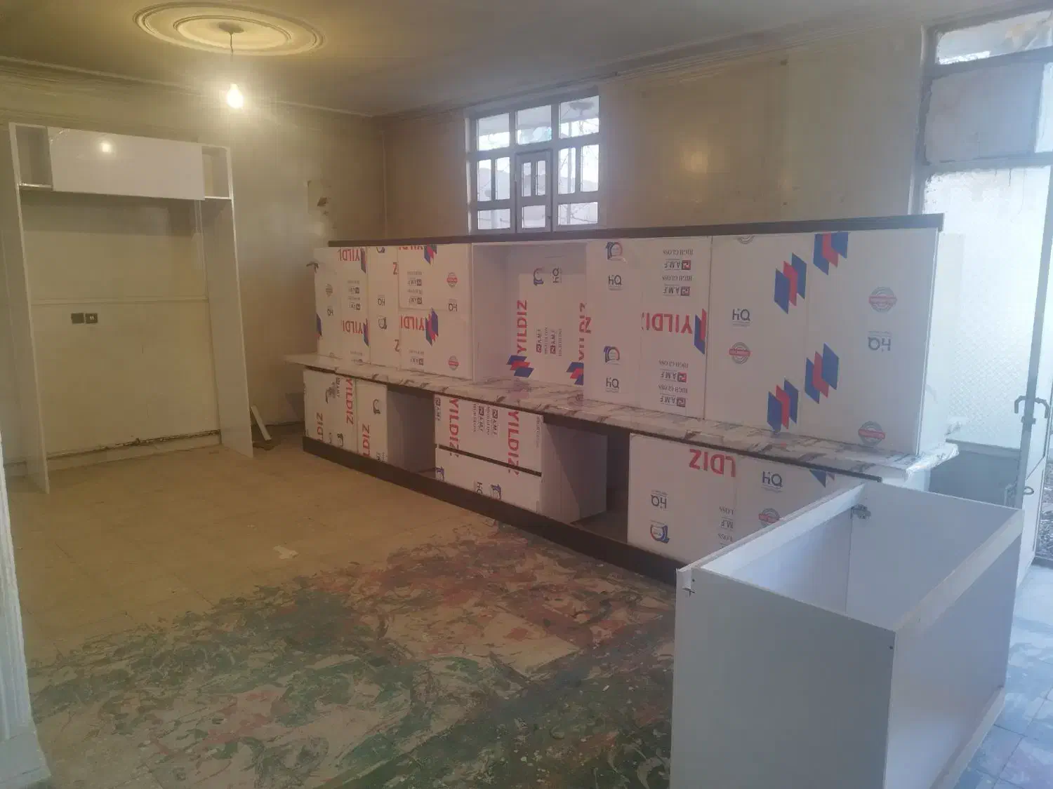 ۱۰مترکابینت هایگلاس دستگیره مخفی با صفحه هود گاز|مصالح و تجهیزات ساختمان|تهران, تهرانسر غربی|دیوار