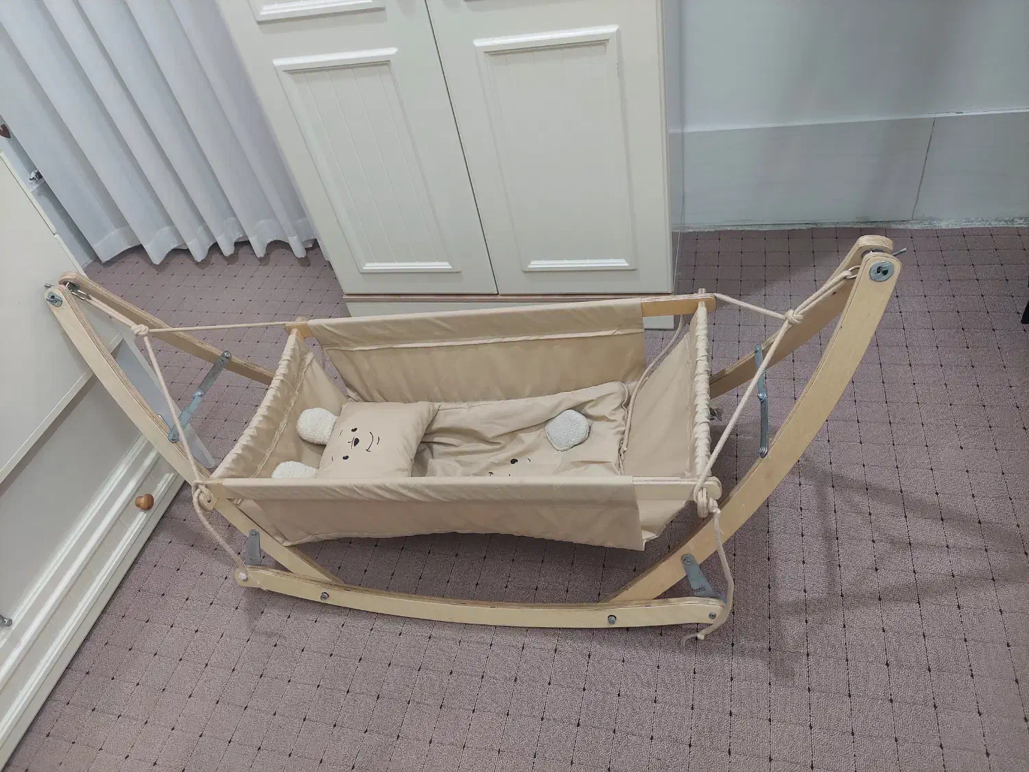 تخت وگهواره نی نی لای لای جمع شو|تخت و صندلی بچه|آمل, |دیوار