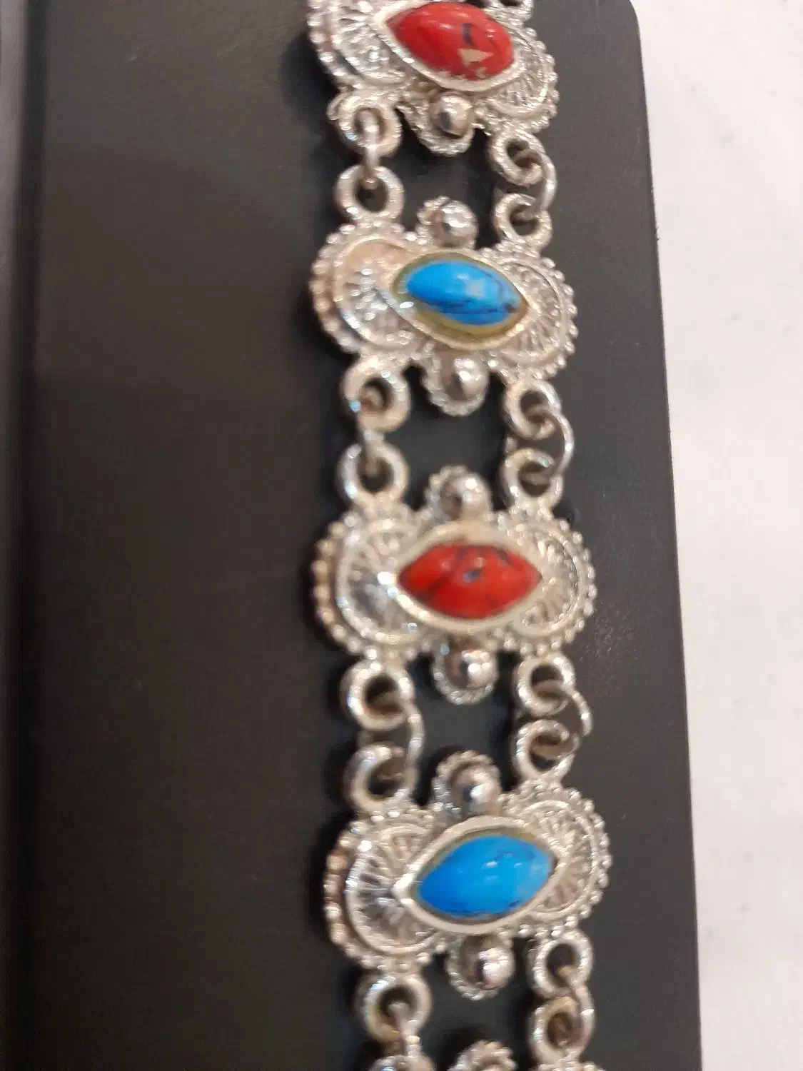 دستبند نگین فیروزه و عقیق|بدلیجات|مشهد, جاهد شهر|دیوار