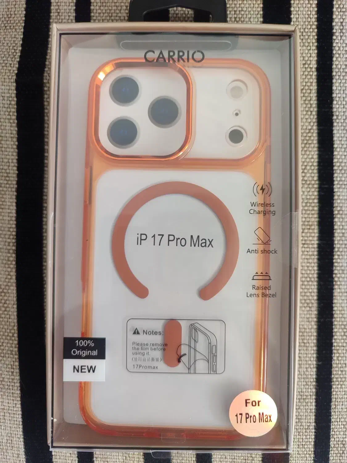 بک کاور ایفون17پرومکس|لوازم جانبی موبایل و تبلت|فیروزآباد (فارس), |دیوار