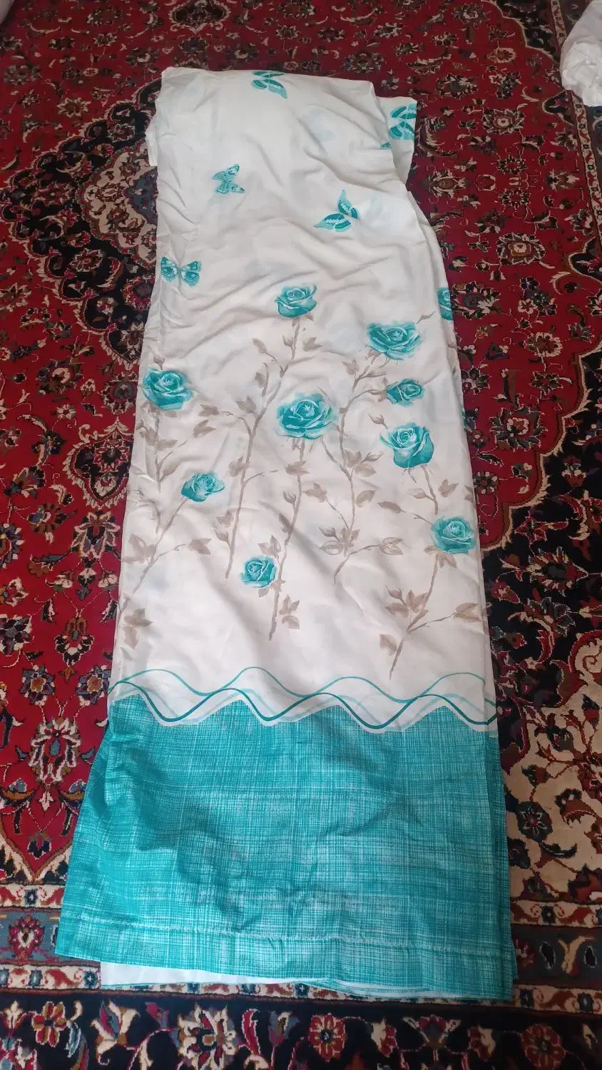 ۱۲ عدد پشتی وپرده ساتن|پشتی|خمینیشهر, |دیوار