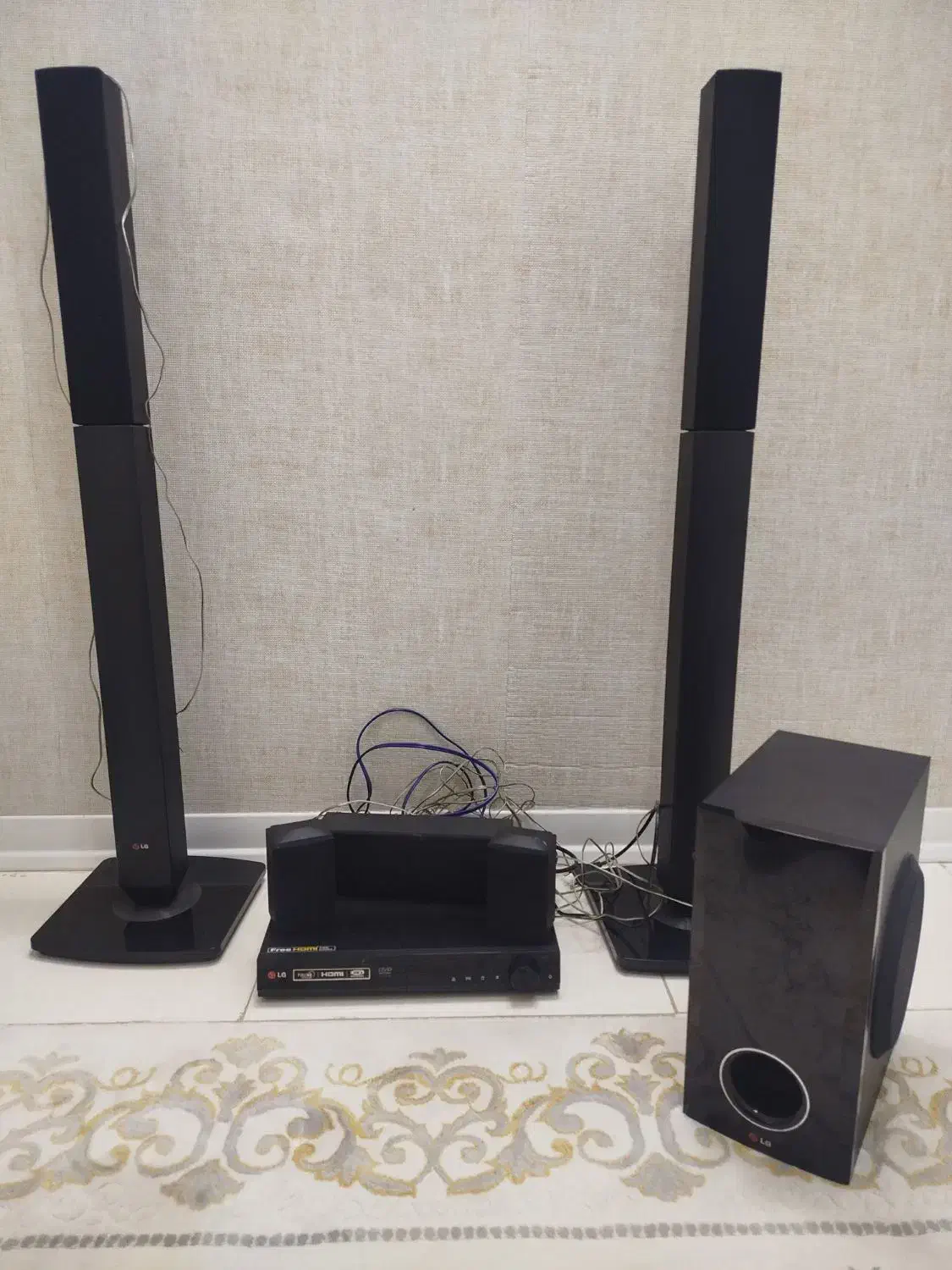 سینما خانواده LG|سیستم صوتی خانگی|قم, زنبیل آباد|دیوار