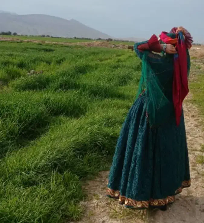 لباس محلی|لباس|شیراز, لب آب|دیوار