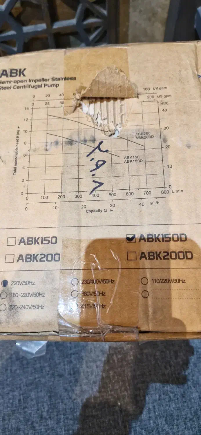 پمپ اب استخری|مصالح و تجهیزات ساختمان|تهران, ائمه اطهار|دیوار
