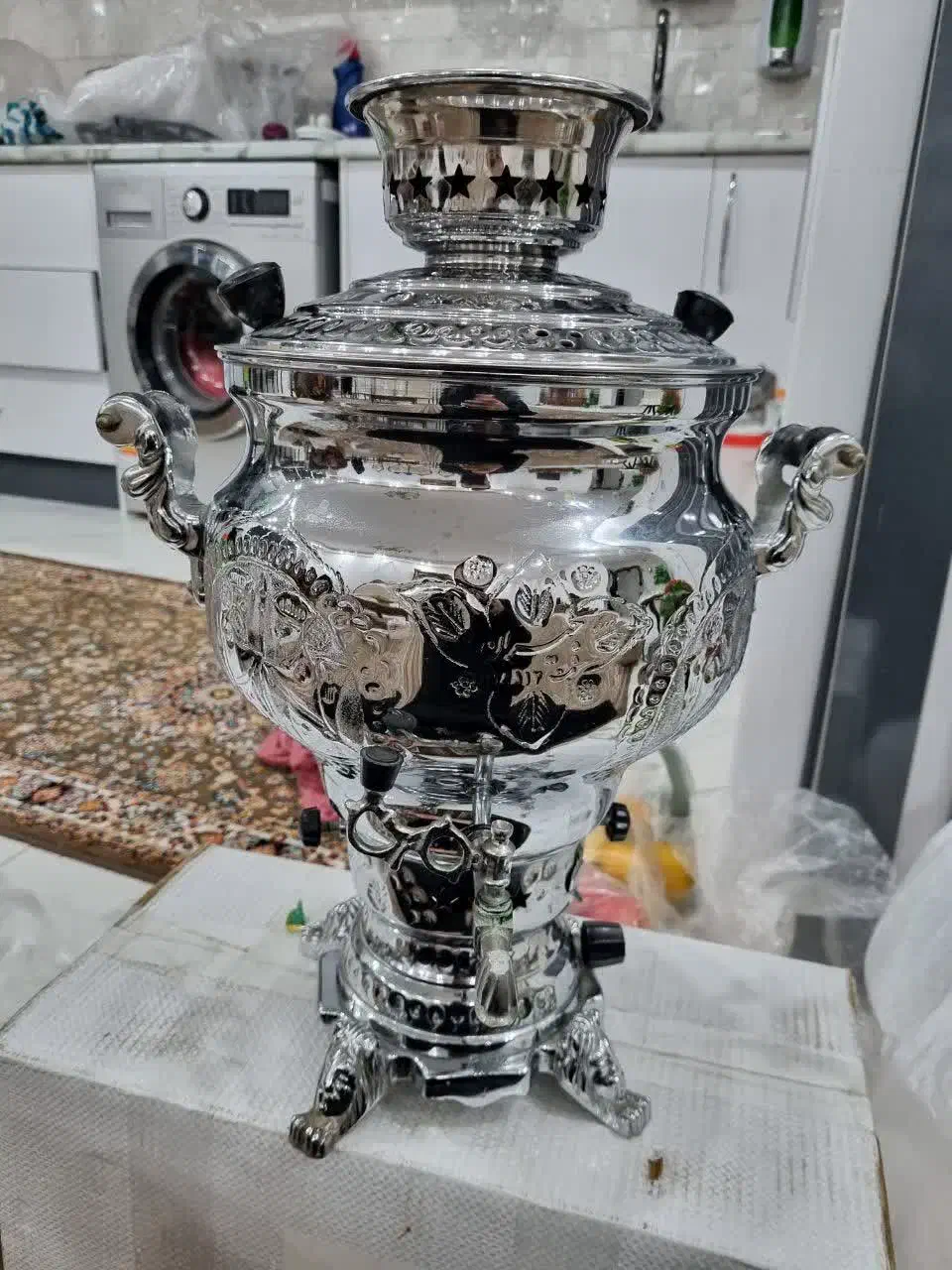 سماور و پا سماوری|سماور، چایساز، قهوهساز|بهارستان, |دیوار