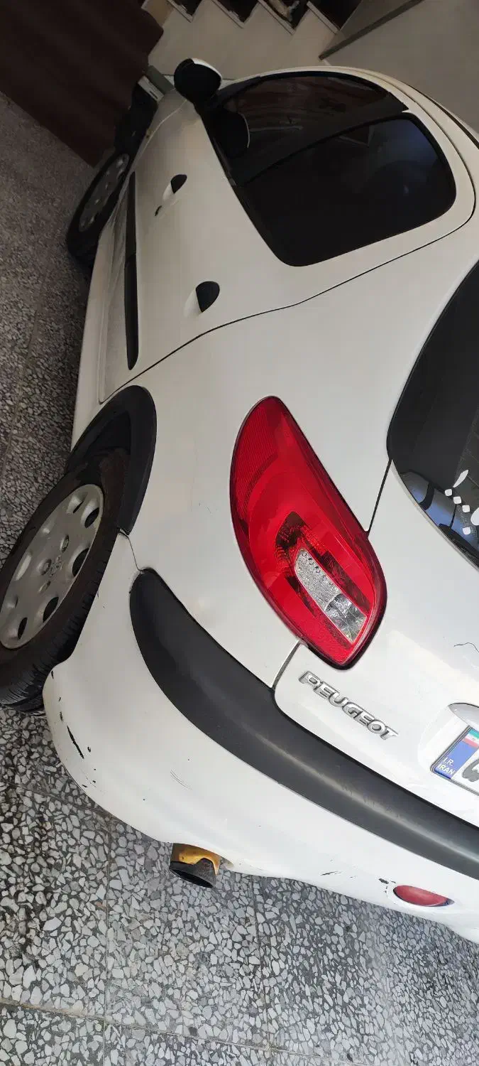 206تیپ 2مدل 90تمیز خانگی|خودرو سواری و وانت|برخوار, |دیوار