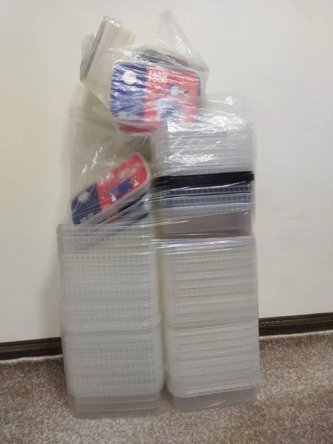 ظرف پلاستیکی درب دار|ظروف نگهدارنده، پلاستیکی، یکبارمصرف|اسلامشهر, شهرک سعیدیه|دیوار