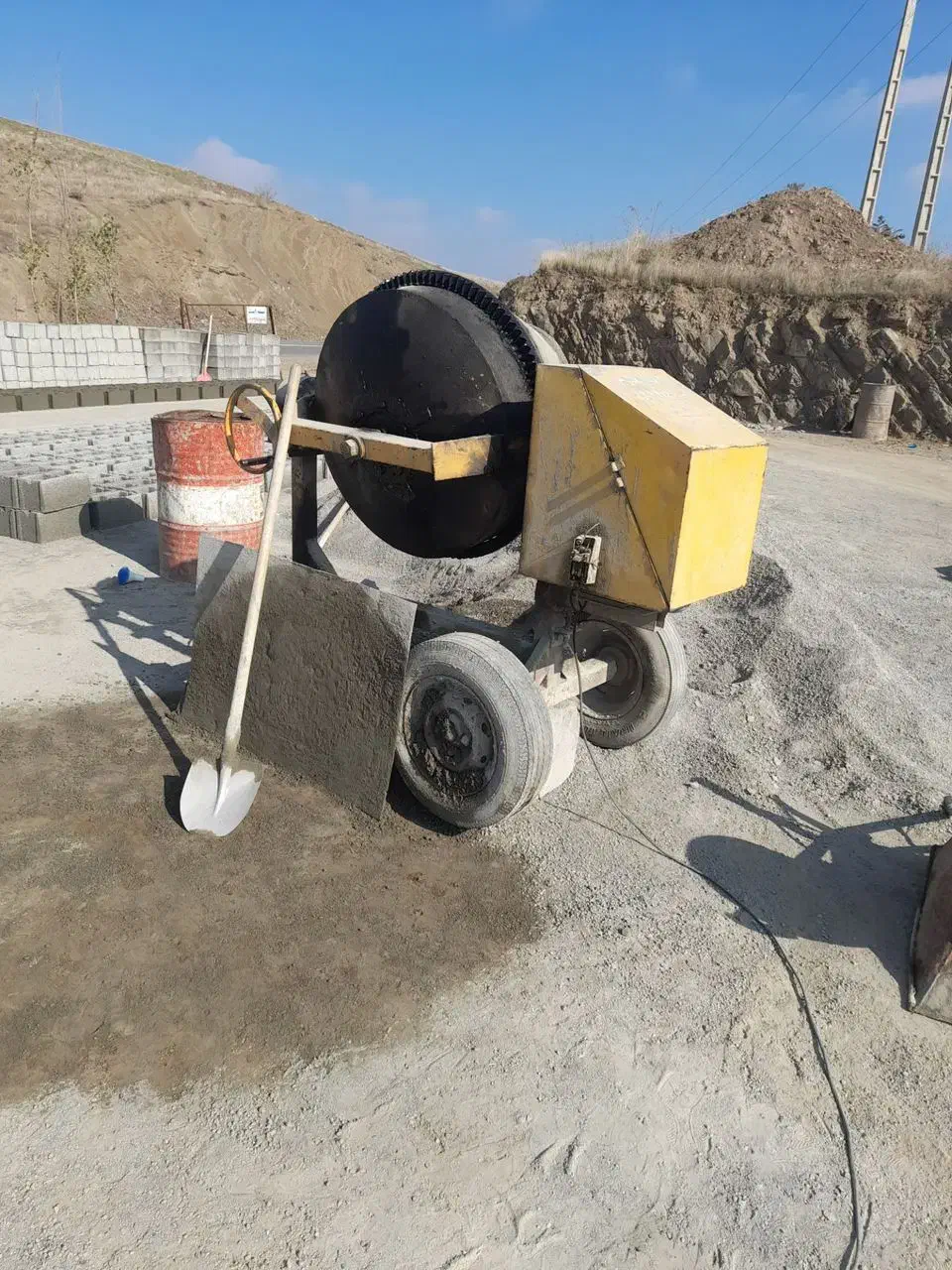 بلوک زنی|ماشین‌آلات صنعتی|اهر, |دیوار