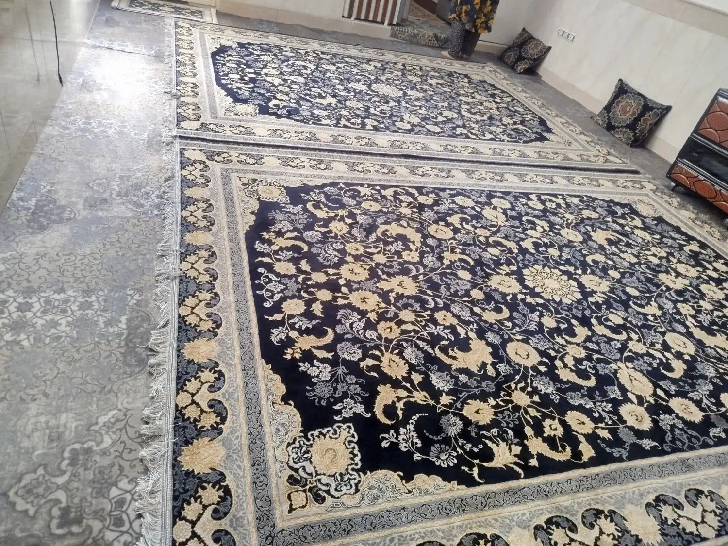 دوتا فرش 9متری|فرش|قم, ولیعصر|دیوار