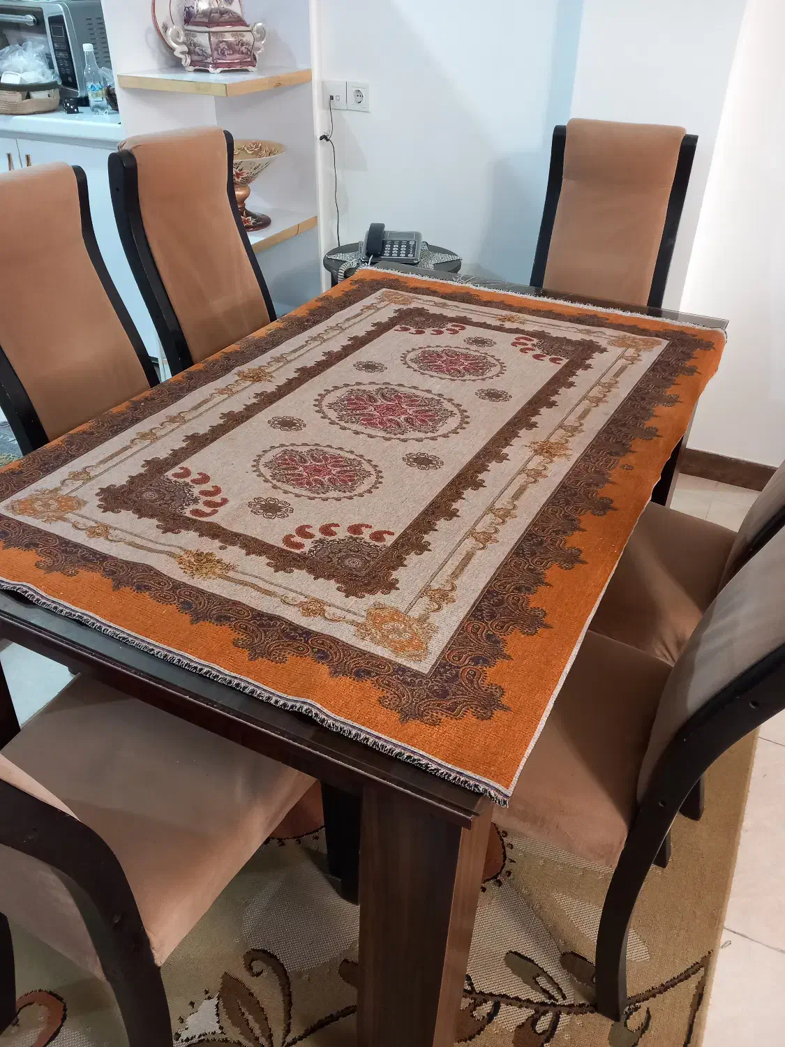 میزو صندلی نهار خوری ۶ نفره|میز و صندلی غذاخوری|ساری, |دیوار