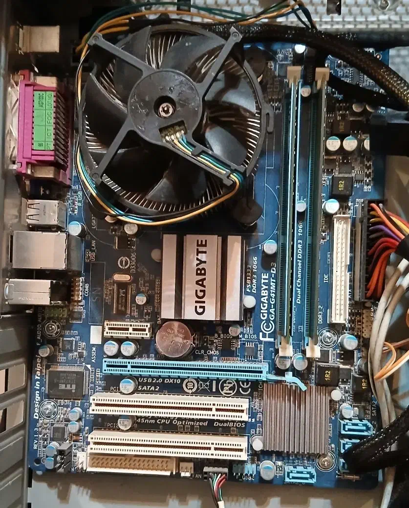 باندل مادربورد gigabyte g41|قطعات و لوازم جانبی رایانه|پرند, فاز ۴|دیوار