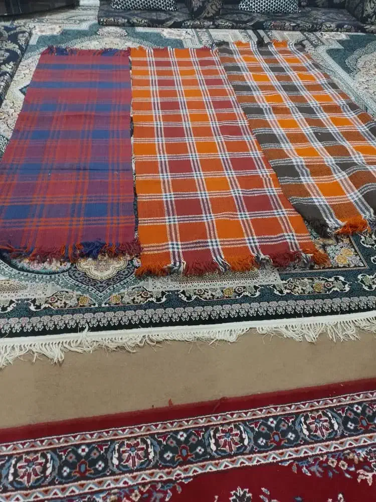 جاجیم دستباف قدیمی نو برای مضیف ویلا حسینه و|گلیم، جاجیم، گبه|هندیجان, |دیوار