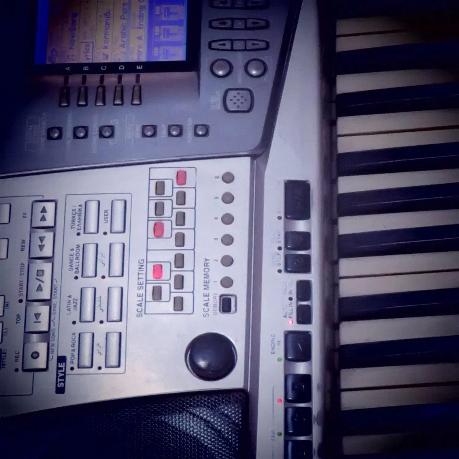 ارگ یاماهاa1000|پیانو، کیبورد، آکاردئون|تایباد, |دیوار