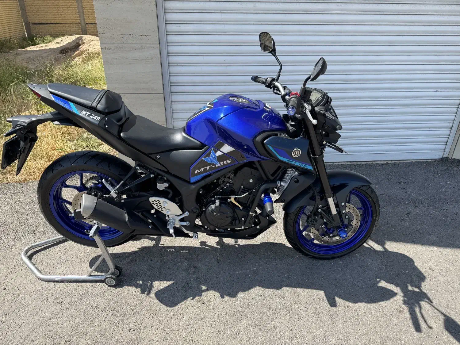 موتور mt 25|موتورسیکلت|مرودشت, ثبت احوال|دیوار