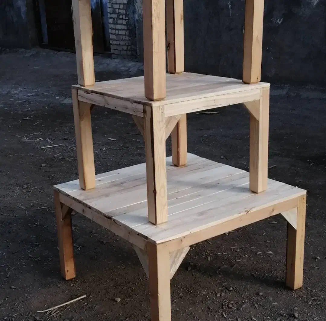 کرسی چوبی لاجوردی یک در یک تخته خور با دقت بالا|بخاری، هیتر، شومینه|تهران, شهید رجایی|دیوار