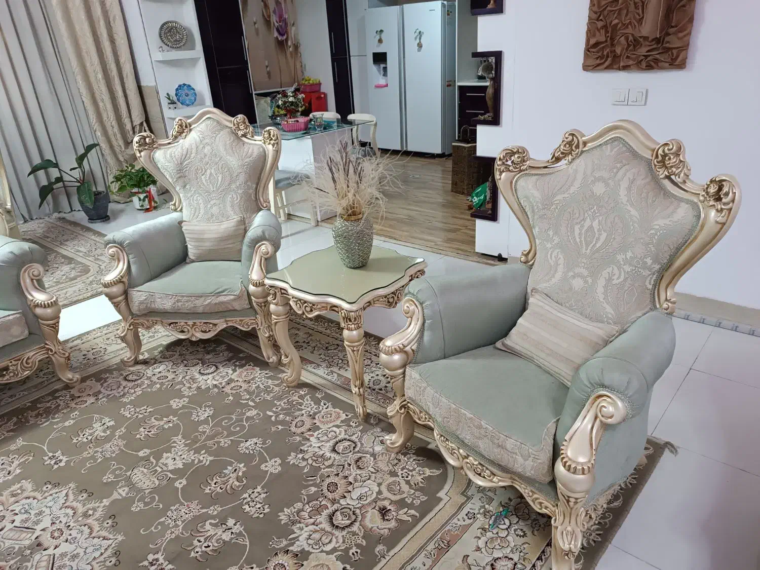 فروش مبل سلطنتی|مبلمان خانگی و میز عسلی|رباط‌کریم, رباط‌کریم|دیوار