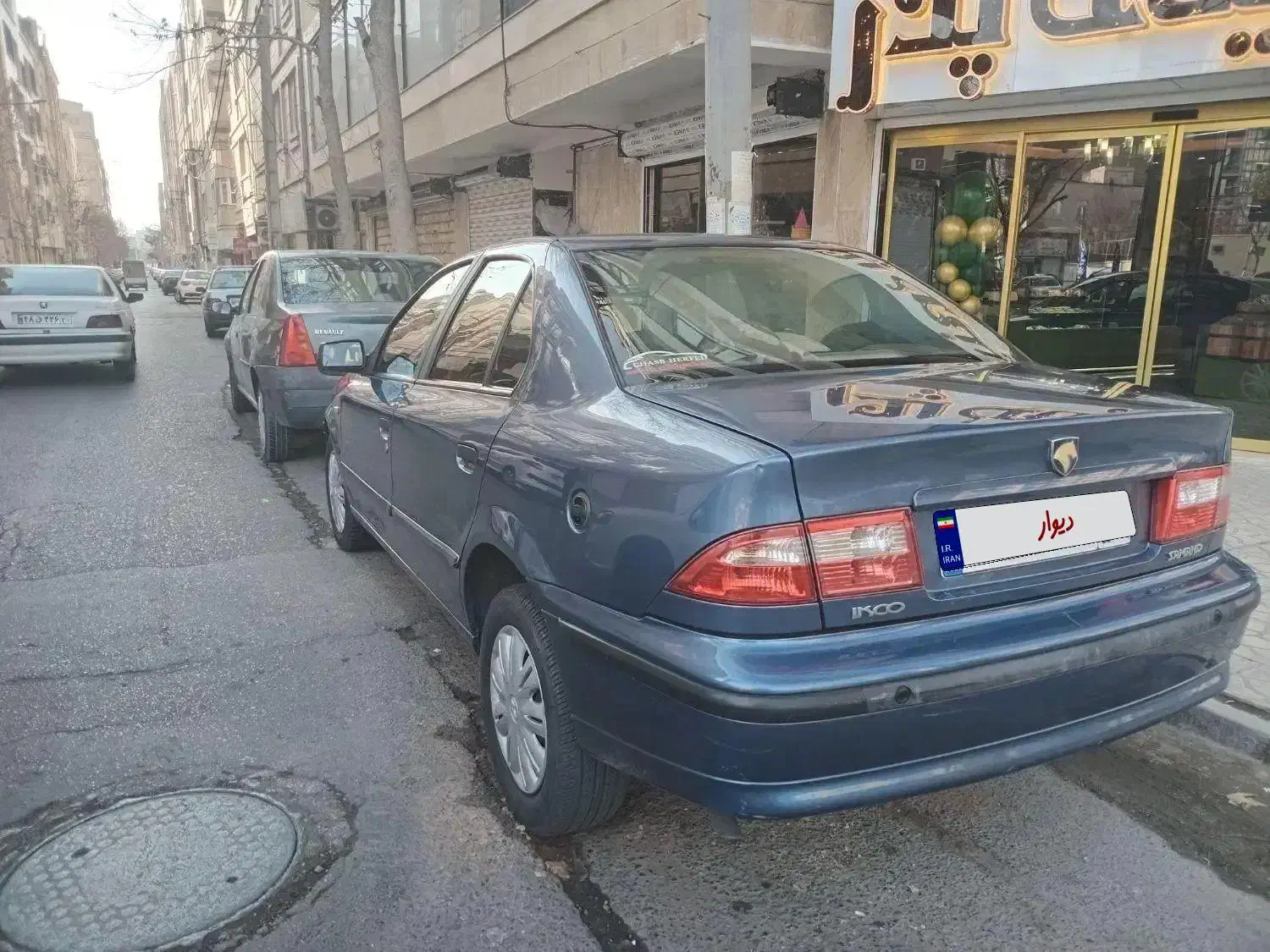 سمند ای اف سون دوگانه کارخانه مدل ۹۷|خودرو سواری و وانت|تهران, ونک|دیوار